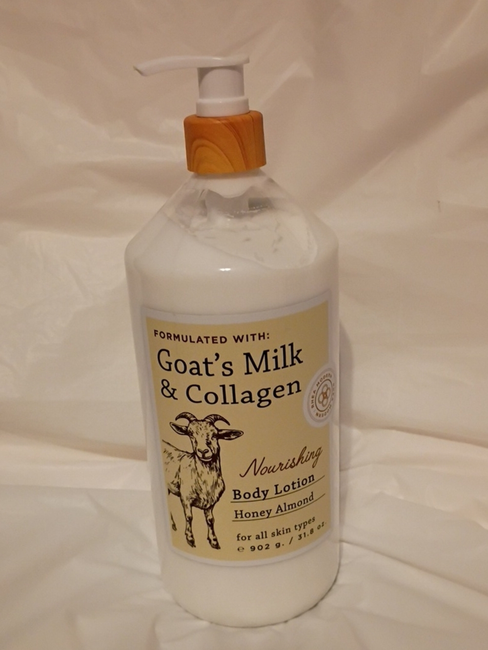 Rhea Modern Goat's Milk & Collagen Nourishing Body Lotion, 31.8 Fl. Oz New